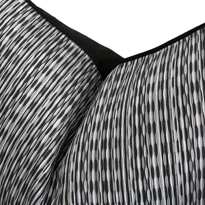 Fodera per cuscino <span class=keywords><strong>grigio</strong></span> nero a righe Jacquard di lusso nordico europeo copricuscino <span class=keywords><strong>cuscini</strong></span> decorativi per divano decorazioni per la casa - Product Image 3