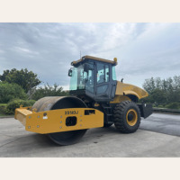 Compacteur vibrant à rouleau simple XS143J de 14 tonnes avec moteur haute performance pour la construction