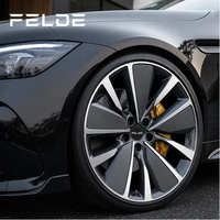 Jantes forgées tout-terrain Felde Custom 6061-T651 Gloss 1-Piece Turbofan de 15 à 26 pouces 5x100 5x114.3 pour Nissan Gt-R Maserati Mc20
