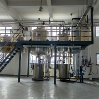 Ligne de production de poudre à lessiver avec température d'air chaud stable