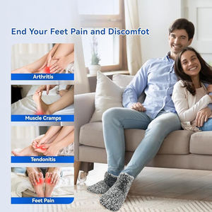 Custom Microwave Heat Pack Gift Set Microwavable Booties Tourmaline Lavender Flaxseed Heated <strong>Shoes</strong> <strong>Foot</strong> <strong>Warmers</strong> - Product Image 3