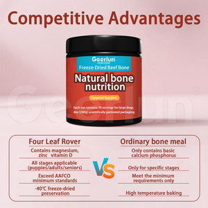 Suppléments pour animaux de compagnie en gros OEM, calcium et phosphore, renforce les os, chiens de grande race, nutrition naturelle en poudre - Product Image 2