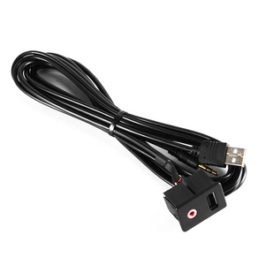 USB AUX 3.5mm <span class=keywords><strong>1</strong></span>/<span class=keywords><strong>8</strong></span> xe Dash âm thanh mở rộng cáp nhanh 3A sạc nguyên chất vật liệu đồng 12 tháng bảo hành - Product Image 4