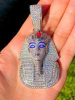 Pendentif Moissante collier hip hop cartoon pendentif vvs bijoux moissanite glacés en pendentif or blanc