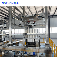 Système de préparation et de transport de boues modulaire antidéflagrant en acier inoxydable automatique haute capacité SOPHON pour cathode LFP