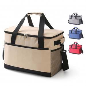 Sacs isothermes imperméables en Oxford 600D avec logo personnalisé, sac à lunch multifonctionnel de grande capacité pour pique-nique - Product Image 1