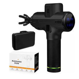 Vibrador muscular inalámbrico, pistola de masaje ajustable sin escobillas, 20 velocidades, 2021 - Product Image 2