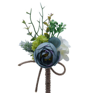 Fleurs Corsage broche boutonnière boutonnière hommes mariage Bracelet demoiselle d'honneur mariage boutonnière témoin Corsage - Product Image 2