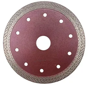 M10 Ultra Thin 4.5inch 115mm Fast Cutting Diamond Saw Blade Turbo Hot Pressed Continuous Rim Cutting Disc For Porcelain Tile