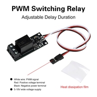 Interrupteur de relais électronique PWM DC 5-18V avec télécommande pour avion RC, contrôleur de feux de navigation pour modèles DIY, interrupteurs marche/arrêt