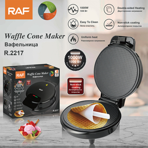 RAF nouveau ménage électrique antiadhésif oeuf rouleau moule automatique électrique Mini gaufrier cône fabricant - Product Image 2