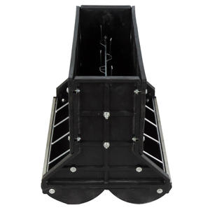 Attrezzatura per maialini mangiatoia per maiale automatica in plastica a doppio lato mangiatoia per maiale 10 fori di alimentazione per suini da vivaio - Product Image 2