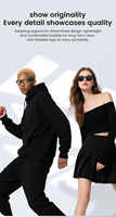 Nouvelles Lunettes Intelligentes E03 2025 de Haute Qualité 800W avec Caméra, Capture d'Images, Technologie Anti-tremblement, pour Hommes et Femmes