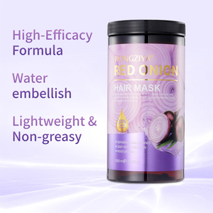 Bio-Rote-Zwiebel-Shampoo-Conditioner-Creme-Haarmasken-Set 2-in-1 gegen Haarausfall, Anti-Schuppen, nährend, feuchtigkeitsspendend für - Product Image 5