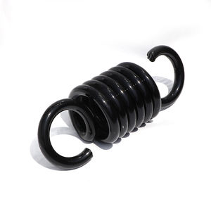 Maßgefertigte Doppelhaken-Spiralspannfedern aus Edelstahl Anpassbarer Drahtdurchmesser Geeignet für Fitness - Product Image 3