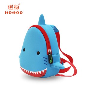 NOHOO zaino scuola impermeabile per bambini stile <span class=keywords><strong>squalo</strong></span> borsa sul petto <span class=keywords><strong>con</strong></span> chiusura a cerniera per i bambini di età 2-10 anni ragazzi e ragazze - Product Image 6