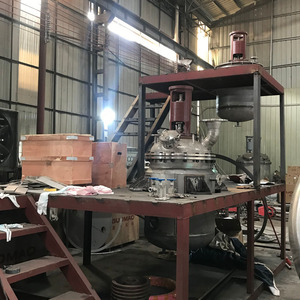 Hot Melt Adhesive Underwater Granulation Production Line Stainless Steel Mix Tank With Agitator Electric Heating Mix Vessel - Product Image 3