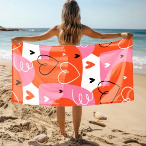 Toalla de <span class=keywords><strong>Playa</strong></span> Extra Grande con Estampado de Animales Tropicales para Hombre y Mujer, de Secado Rápido, Suave, Multiusos, con Empaque Ecológico - Product Image 1