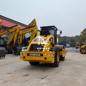 Gebrauchte <span class=keywords><strong>CAT</strong></span> CS683E Vibrationswalze mit Guter Leistung, 18-Tonnen-Straßenwalze CS-533E CS-563D CS58 zu Günstigen Preisen im Angebot - Product Image 5