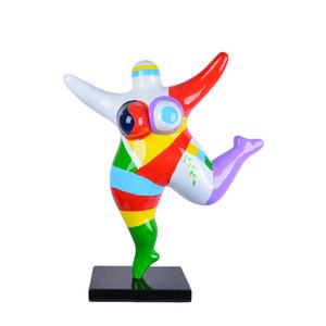 Escultura de bailarina de Ballet hecha a mano personalizada, estatuas de resina de mujer gorda bonita, estatuilla de fibra de vidrio artística - Product Image 2