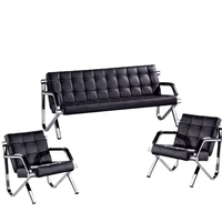 Ensemble de canapés de bureau moderne Design convertible pour bureau à domicile Appartement centre commercial Villa hôpital Supermarché Hôtel Utilisation