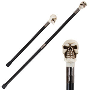 Knochen kopf Luxus Zauberstab Weihnachts feier Dekoration Cosplay Halloween Requisiten Mode Cool Walking <span class=keywords><strong>Wand</strong></span> Wanders tock - Product Image 1