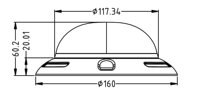 Feux de signalisation LED 12-24V ECE R65 48W à profil bas, montage par vis, clignotant ambre, lampe de signalisation d'urgence pour camion, tracteur
