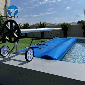 Para <span class=keywords><strong>Aqua</strong></span> Bubble 500 Micron Manta solar Personalizable Piscina Cubierta Carrete para <span class=keywords><strong>Spa</strong></span> Manta térmica - Product Image 2