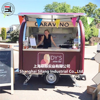 SILANG Street franchise Nourriture frite chocolat fleurs gastronomiques remorque mobile
