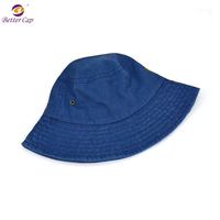 Sombrero de Pescador Plegable para Exteriores, Cómodo, Talla Adulto, de Mezclilla, con Protección Solar y Bordado 3D