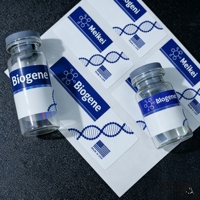Étiquettes adhésives en vinyle pour peptides en gros, 2 ml, 10 ml, 15 ml, autocollants étanches pour flacons pour l'emballage de poudre de peptides