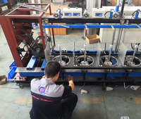 Machine à tordre le fil synthétique à haut rendement, équipement de double torsion textile TFO