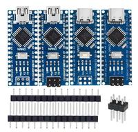 Placa de Desarrollo Nano V3.0 de Fábrica GGDX con Chip CH340, Compatible con Atmega328P, Paquete SMD para Sistema Operativo Linux e IDE