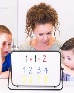 <strong>Portable</strong> Magnetic Board A4 Size Stand Kid Drawing Magnetic <strong>Whiteboard</strong> Double-sided Dry Erase <strong>Whiteboard</strong> - Product Image 5