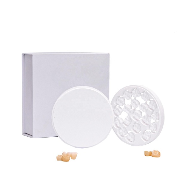 4D Multi-layers 49-57% Zirconia Blocks Vita 16 Colors Zirconia Blocks 98mm Blank for Cadcam Support OEM