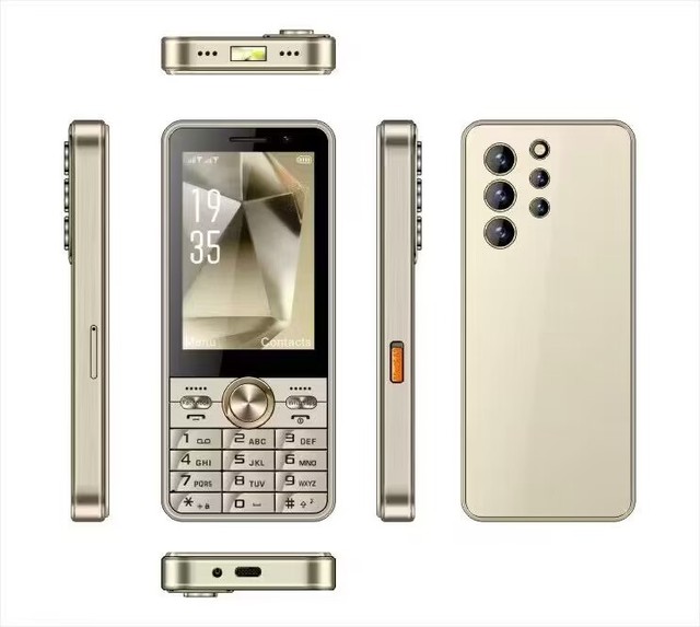 New Arrival 4G Network Mobile Phone 3.5 Inch Dual Sim Android 8.1 Keypad Smart Phone