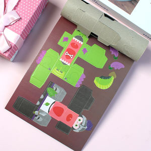 Libro de Pegatinas con Diseño de Tortuga Tribal, Manualidades Plegables, Ideal para Manualidades Infantiles - Product Image 4