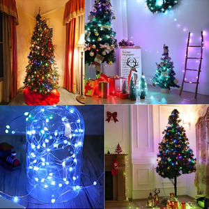 Auto Holiday Dream Color Fairy <span class=keywords><strong>Light</strong></span> Decoración Árbol de Navidad Smart RGB <span class=keywords><strong>String</strong></span> <span class=keywords><strong>Light</strong></span> Set con Wifi APP Control Música USB - Product Image 3