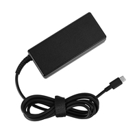 Adaptateur Secteur Universel USB-C 65W PD Charge Rapide avec 15 Embouts CC pour Ordinateurs Portables Lenovo Asus Acer HP Dell