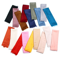 Mesdames Écharpe en pur cachemire soyeux et doux pour femmes Écharpe châle étole pour femmes Léger plume comme Hijab de qualité supérieure