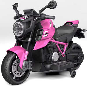 Voiture électrique pour enfants, jouet à conduire avec télécommande, 3 roues, grosse batterie, moto à trois roues - Product Image 1