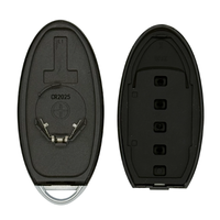 Pour Nissan patrouille 5 boutons coque de clé de voiture intelligente remplacement clés de véhicule coque housse