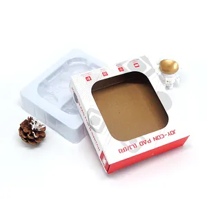 Hot Sale Gamepad Packaging Box Biodegradable Kraft Paperboard Package with Window Custom CMYK Printing