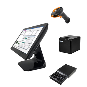 Tất cả trong một màn hình cảm ứng Bảng điều chỉnh PC cho siêu thị máy POS 15 inch Windows POS hệ thống - Product Image 1