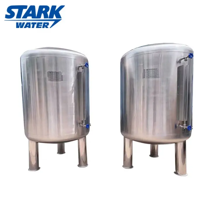 1500L Top selling products 304 food grade beauty light stainless steel water tank for reverse osmosis system