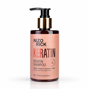 แชมพูเคราตินสูตรมืออาชีพ NIZO RICK 6.76 ออนซ์ แชมพูซ่อมแซมเส้น<span class=keywords><strong>ผม</strong></span> บำรุงด้วยน้ำมันมะพร้าวและอาร์แกน สำหรับ<span class=keywords><strong>ดูแล</strong></span>เส้น<span class=keywords><strong>ผม</strong></span>ระดับซาลอน ขายส่ง - Product Image 2