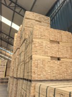 Panneaux modernes en Paulownia avec chants collés et bandes de bois chanfreinées pour immeubles de bureaux