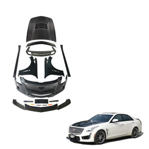 Pièces de carrosserie automobile <span class=keywords><strong>CTS</strong></span> Upgrade <span class=keywords><strong>CTS</strong></span>-V Ensemble de pare-chocs avant en fibre de carbone pour <span class=keywords><strong>Cadillac</strong></span> <span class=keywords><strong>CTS</strong></span> Kits de carrosserie - Product Image 1
