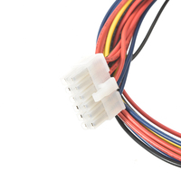 Cable Adaptador de Conexión de 4 Pines Hembra con Núcleo de Cobre y Aislamiento de PVC (Paquete de 5 Piezas) Arnés de Cableado Electrónico