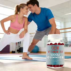 Gomitas de Vitamina D3 <span class=keywords><strong>para</strong></span> la Inmunidad y la Salud Ósea OEM ODM - Product Image 2